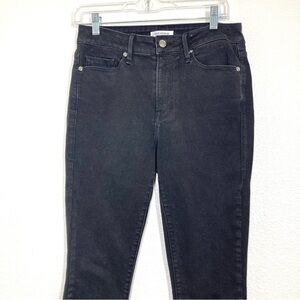 Good American Good Legs Black Skinny Jeans 28